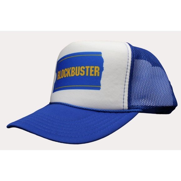 COPY - BLOCKBUSTER Trucker Hat Mesh Hat Adjustable Cap - Picture 3 of 3